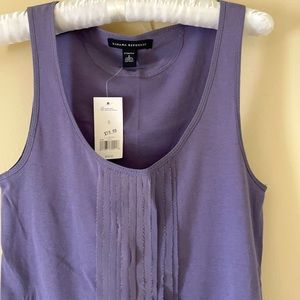 Banana Republic purple tank top, size SMALL, NWT